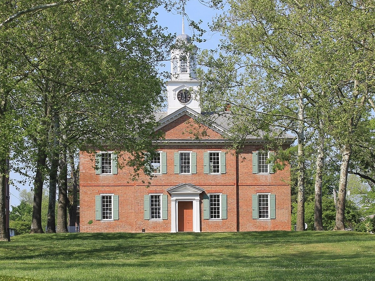 1767 Chowan County Courthouse in downtown Edenton, North Carolina